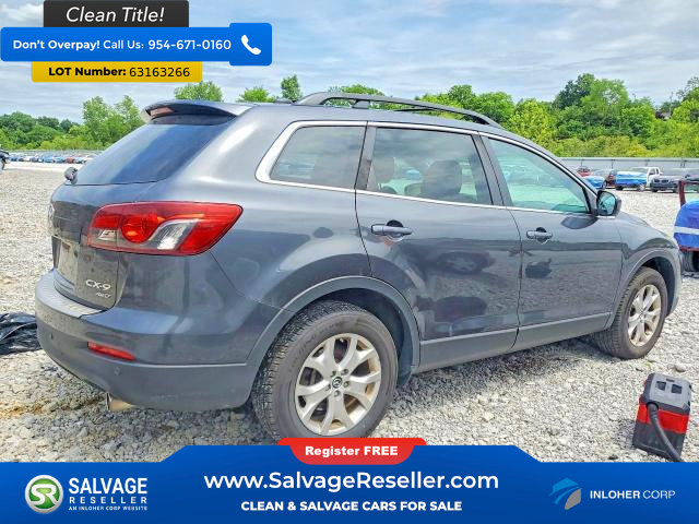 Used 2015 MAZDA CX-9 Touring w/ Touring Technology Package AWD/4WD image 4