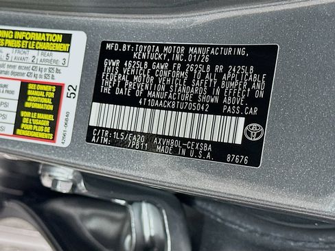 Used 2026 Toyota Camry SE w/ Multimedia Upgrade Package FWD image 33