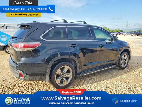 Used 2016 Toyota Highlander Limited FWD image 4