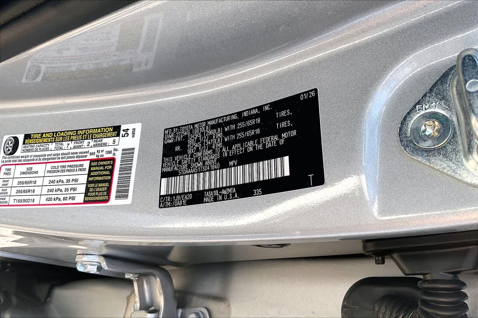 Used 2026 Toyota Grand Highlander FWD image 33