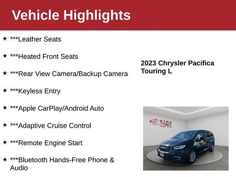 Used 2023 Chrysler Pacifica Touring-L FWD image 4