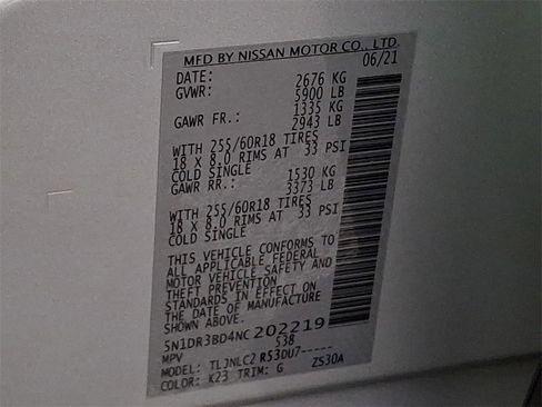 Used 2022 Nissan Pathfinder SV w/ SV Premium Package image 25