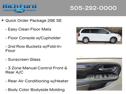 Used 2016 Dodge Grand Caravan SE w/ Quick Order Package 29E SE image 11