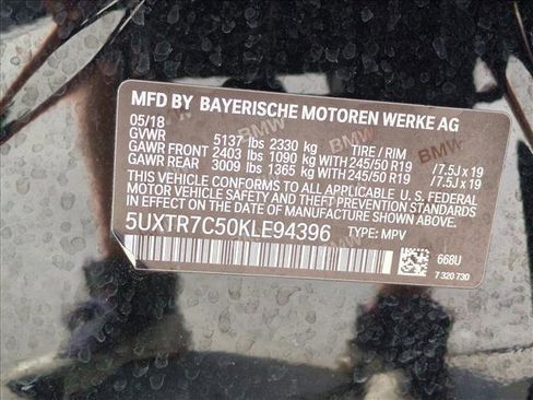 Used 2019 BMW X3 sDrive30i image 14