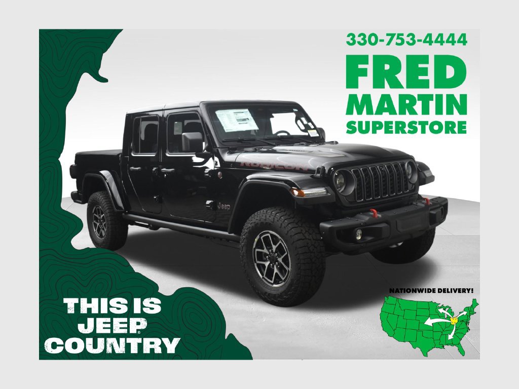 New 2027 Jeep Gladiator Rubicon AWD/4WD 360° Tour