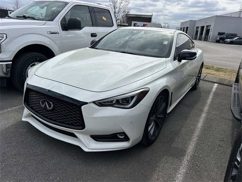 Used 2022 INFINITI Q60 Red Sport 400 w/ Carbon Fiber Package image 1