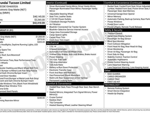 New 2025 Hyundai Tucson Limited image 25