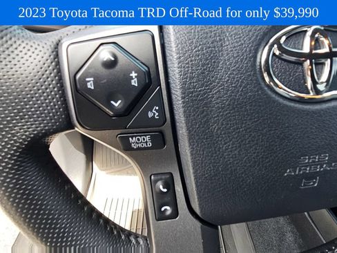 Used 2023 Toyota Tacoma TRD Off-Road w/ Black Out Package (TMS) AWD/4WD image 22