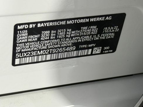Used 2026 BMW X7 xDrive40i w/ M Sport Package image 25