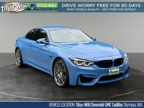 Used 2020 BMW M4 Convertible RWD image 1