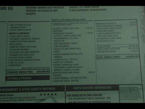 New 2026 Chevrolet TrailBlazer RS w/ Convenience Package image 24