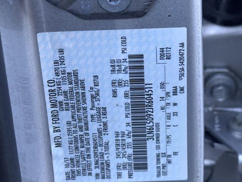 Used 2018 Lincoln MKZ Select w/ Select Plus Package image 42