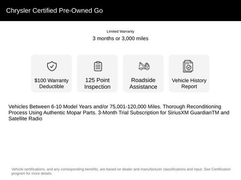 Certified 2023 Chrysler Pacifica Touring-L FWD image 3