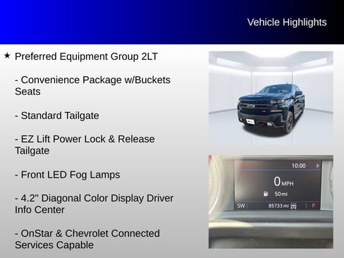 Used 2022 Chevrolet Silverado 1500 LT Trail Boss w/ Convenience Package II AWD/4WD image 20