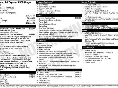 Used 2017 Chevrolet Express 2500 image 17