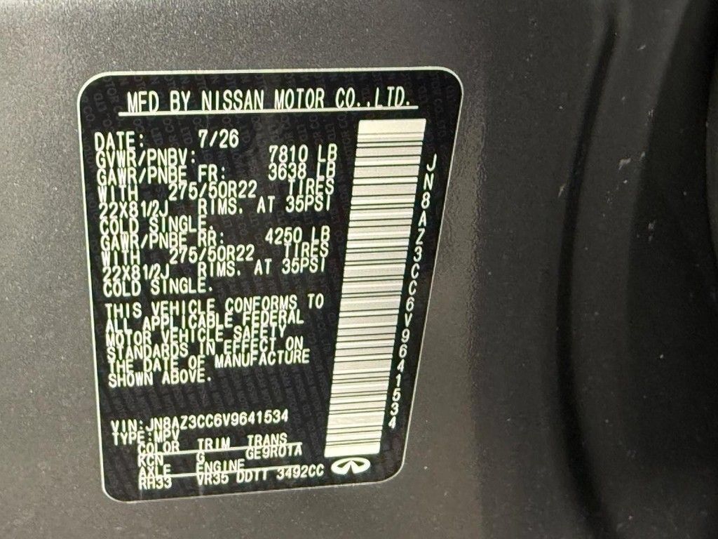 New 2027 INFINITI QX80 Autograph AWD/4WD image 31