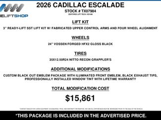 Used 2026 Cadillac Escalade ESV Sport w/ LPO, ONYX Package video 2