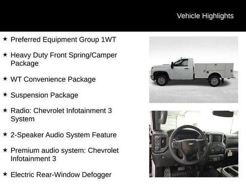 New 2026 Chevrolet Silverado 2500 W/T w/ WT Convenience Package AWD/4WD image 17