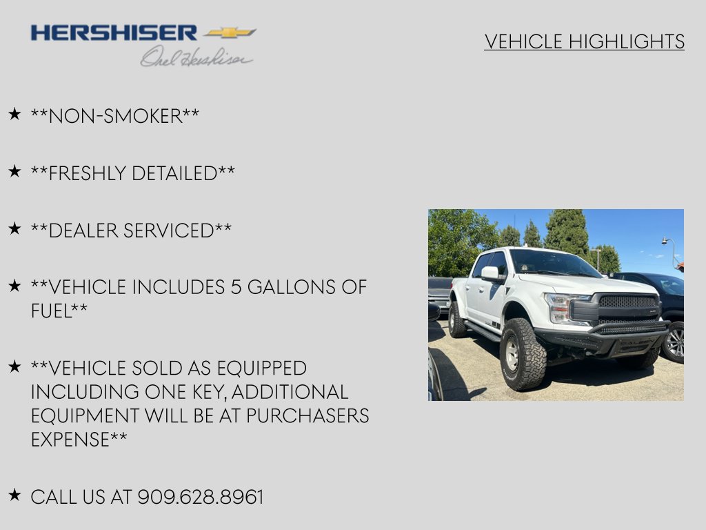 Used 2018 Ford F150 Lariat w/ Equipment Group 502A Luxury AWD/4WD image 5