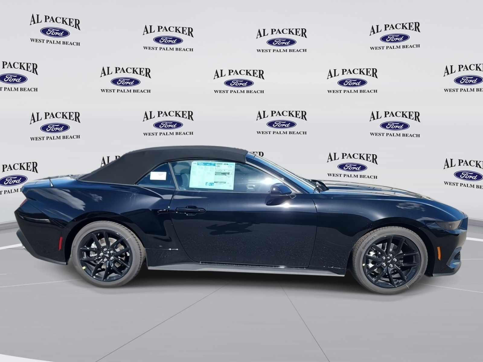 New 2026 Ford Mustang Convertible w/ Mustang Nite Pony Package RWD image 6