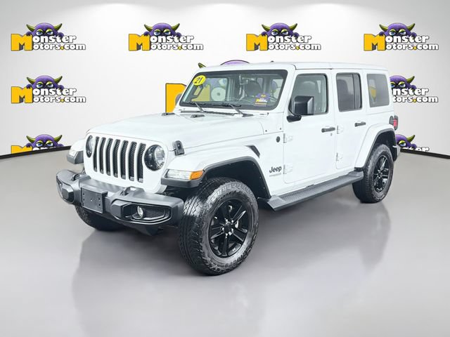 Used 2021 Jeep Wrangler Unlimited Sahara AWD/4WD image 1