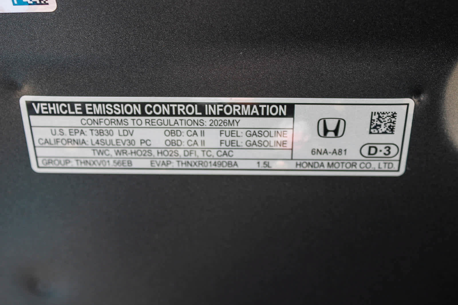 New 2026 Honda Accord LX image 14