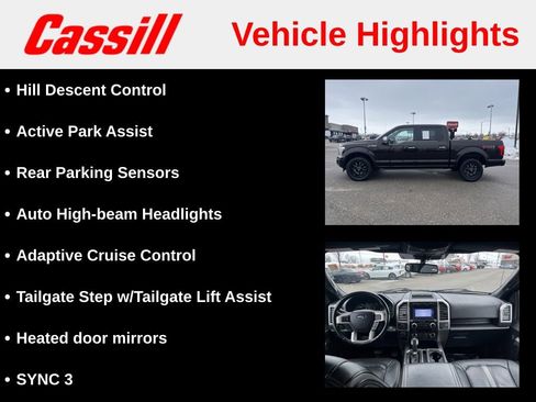 Used 2018 Ford F150 Platinum w/ Equipment Group 701A Luxury image 14