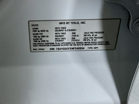 Used 2022 Tesla Model Y Performance AWD/4WD image 12