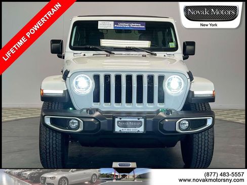 Used 2022 Jeep Wrangler Unlimited Sahara w/ LED Lighting Group AWD/4WD image 2
