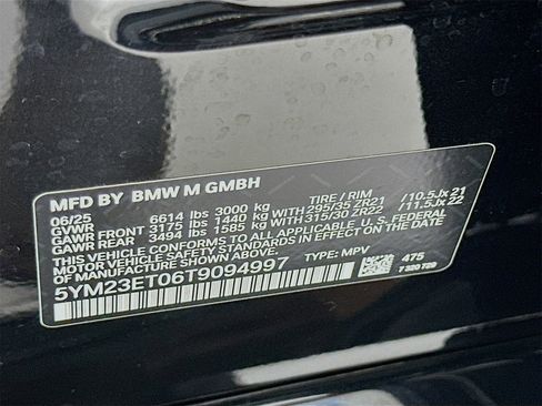 Used 2026 BMW X6 M Competition w/ Executive Package image 35