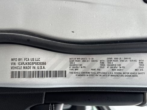 Certified 2023 Jeep Grand Cherokee L Limited w/ Trailer Tow Group (B) image 50