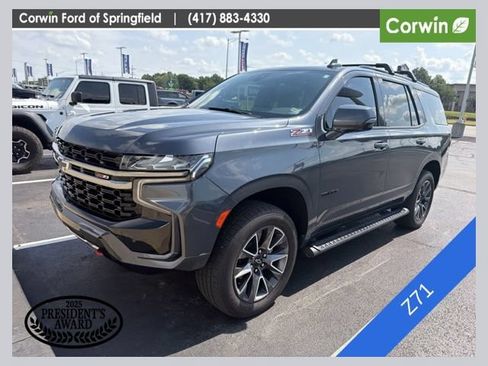 Used 2021 Chevrolet Tahoe Z71 w/ Z71 Signature Package AWD/4WD image 1