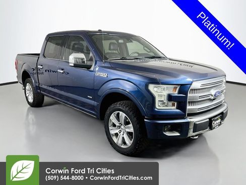 Used 2016 Ford F150 Platinum w/ Equipment Group 701A Luxury AWD/4WD image 1