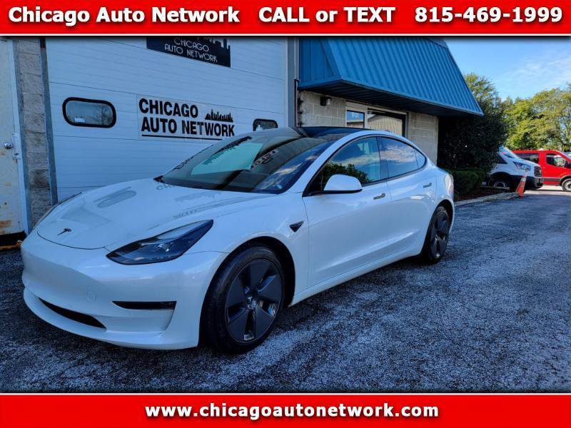 Used 2021 Tesla Model 3 Long Range AWD/4WD image 1