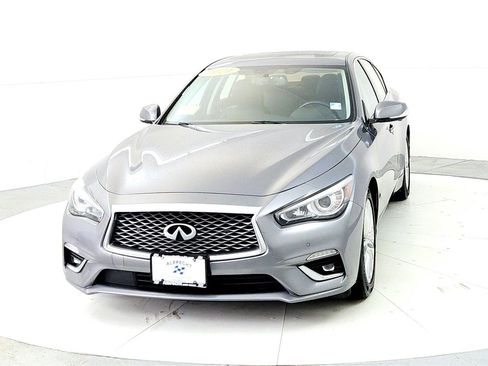 Used 2021 INFINITI Q50 Luxe w/ Seat & Sound Package image 2