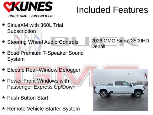 New 2026 GMC Sierra 3500 Denali w/ Denali Reserve Package image 4