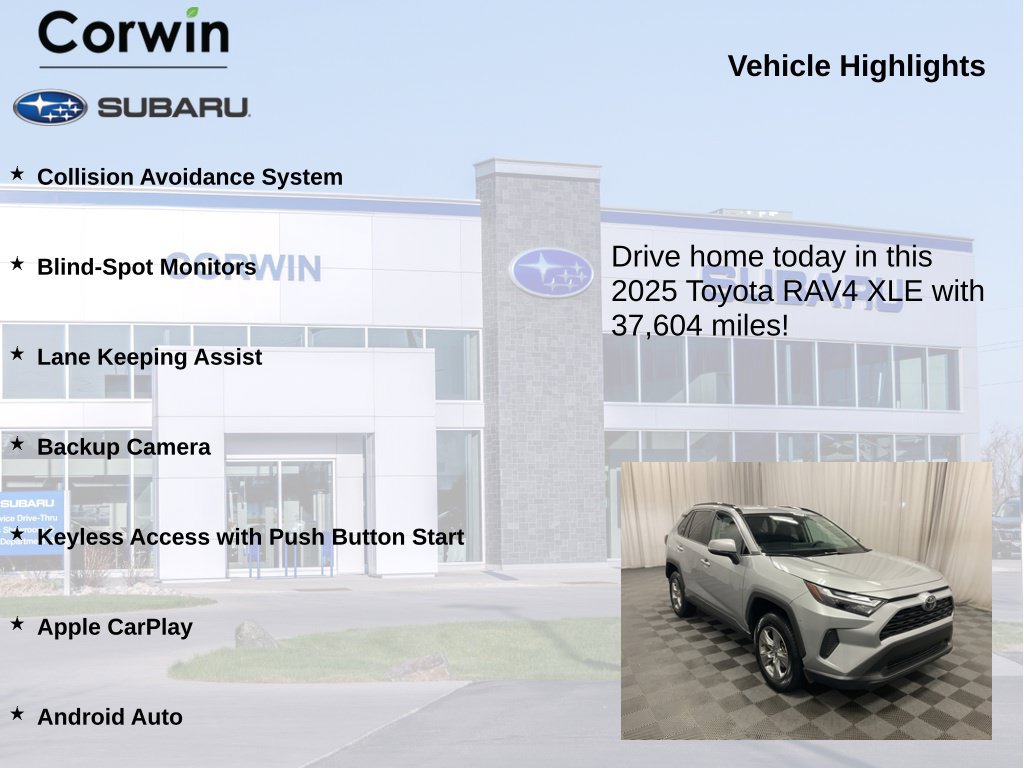 Used 2025 Toyota RAV4 XLE AWD/4WD image 6