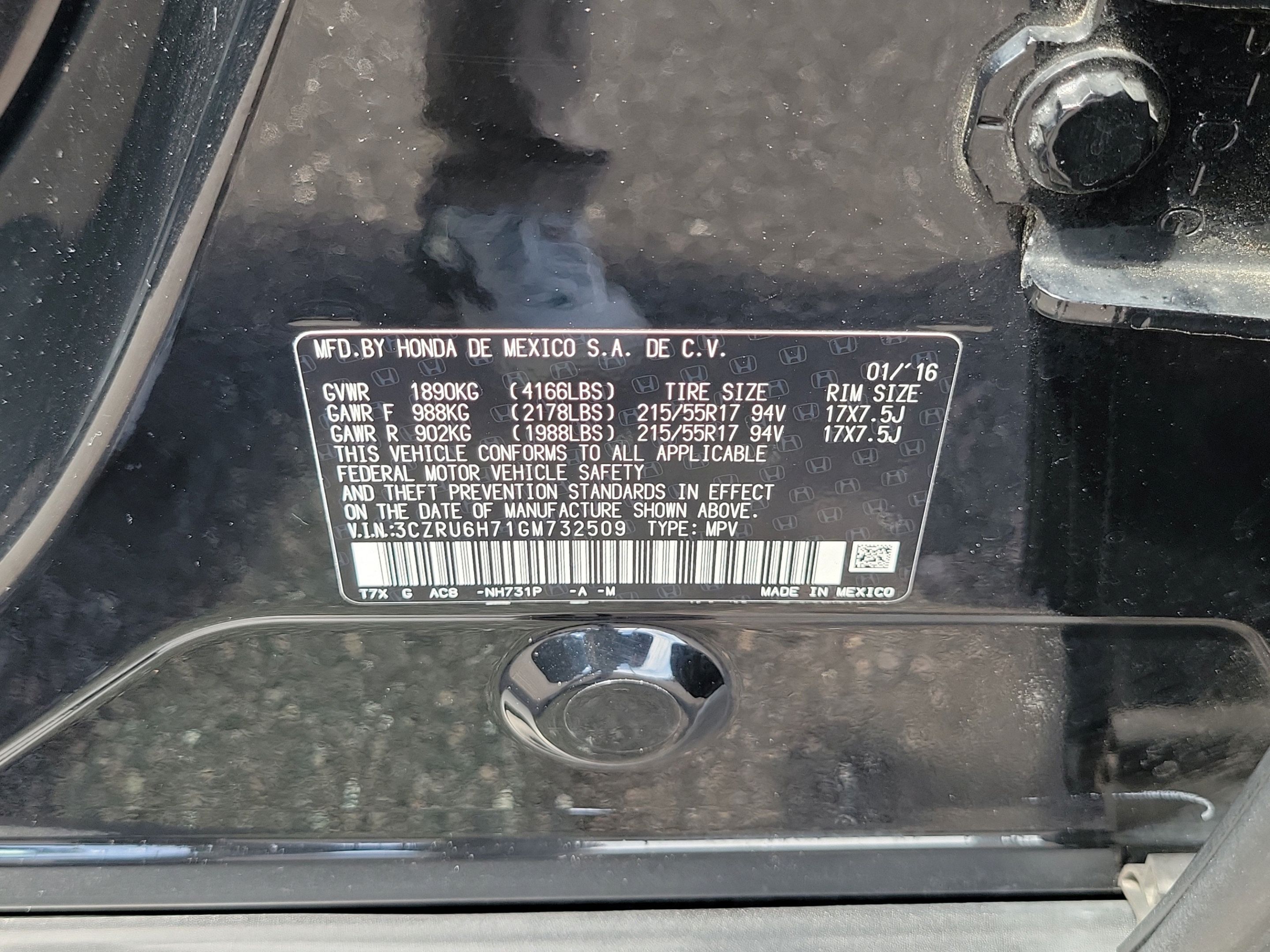 Used 2016 Honda HR-V EX-L image 34
