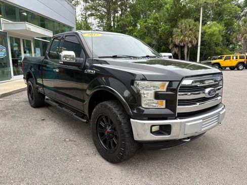 Used 2015 Ford F150 Lariat AWD/4WD image 7