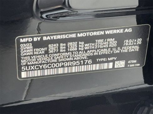 Used 2023 BMW X6 xDrive40i w/ M Sport Package image 57