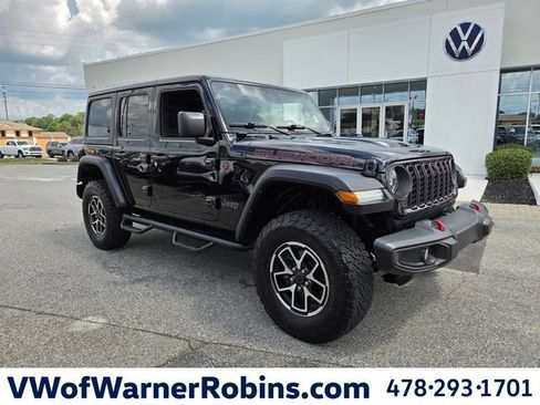 Used 2024 Jeep Wrangler Unlimited Rubicon w/ Technology Group AWD/4WD image 1