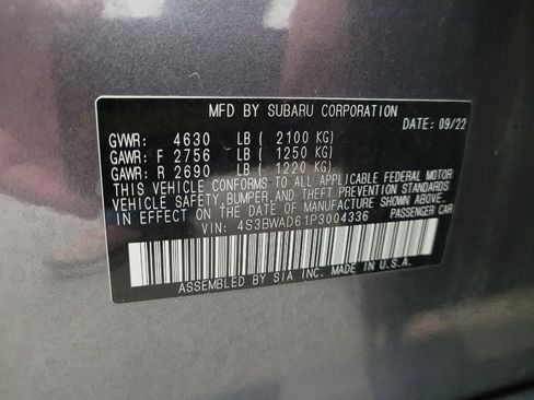 Used 2023 Subaru Legacy Premium image 33