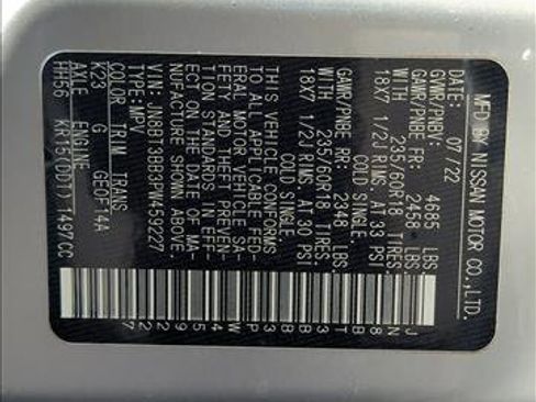 Used 2023 Nissan Rogue SV image 23