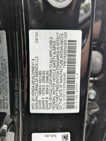 Used 2024 Honda Accord EX image 14