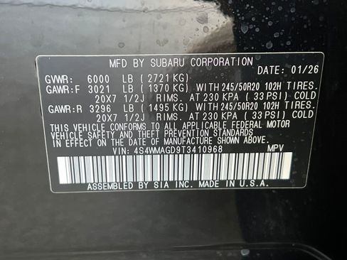 New 2026 Subaru Ascent Limited image 32