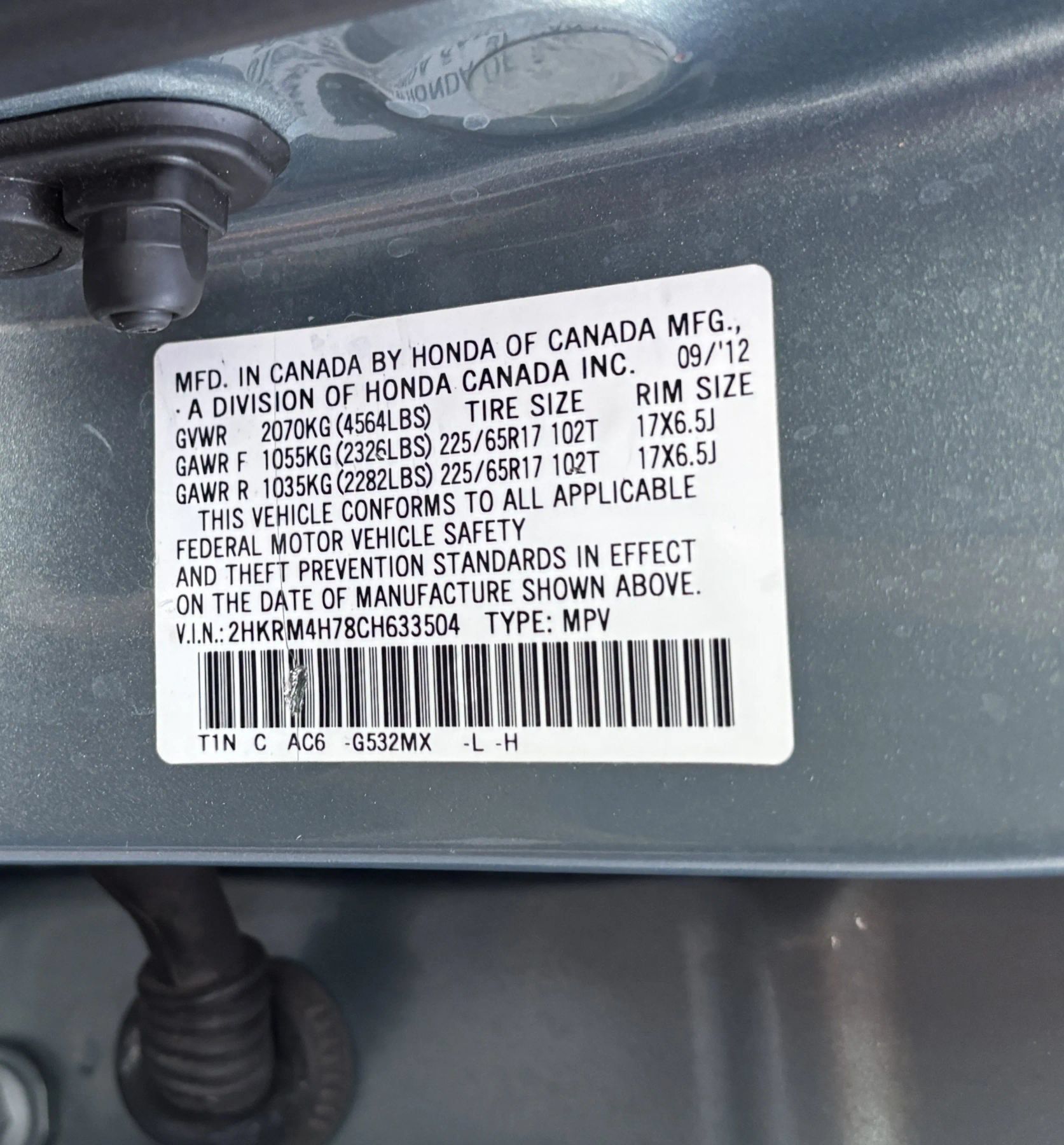 Used 2012 Honda CR-V EX-L image 14