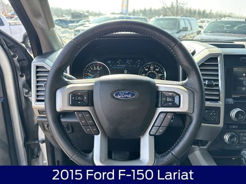 Used 2015 Ford F150 Lariat w/ Equipment Group 502A Luxury image 17