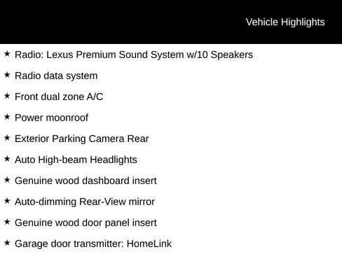 Used 2020 Lexus ES 350 w/ Accessory Package 2 FWD image 28