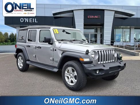 Used 2018 Jeep Wrangler Unlimited Sport S AWD/4WD image 1