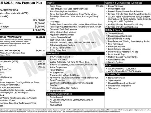 Used 2025 Audi SQ5 Premium Plus w/ Premium Plus Package image 11